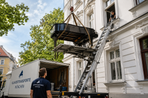 Klaviertransport mit dem Möbeltaxi München