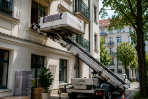 Umzüge in München mit einem Möbellift