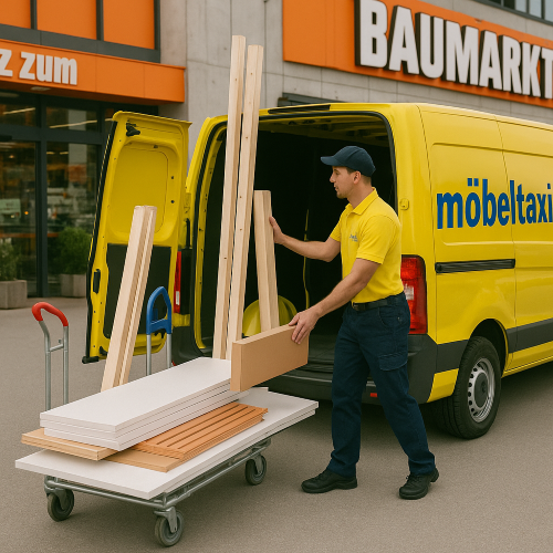 möbeltaxi transport aus baumärkten in münchen 