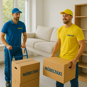 Professioneller Möbeltransport mit dem Möbeltaxi in München