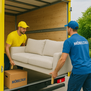 Profi-Service für den Möbeltransport mit dem Möbeltaxi in München