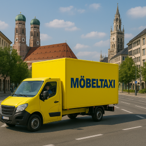 Schnell umziehen in München mit dem Möbeltaxi