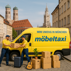 Mini Umzug in München mit dem Möbeltaxi