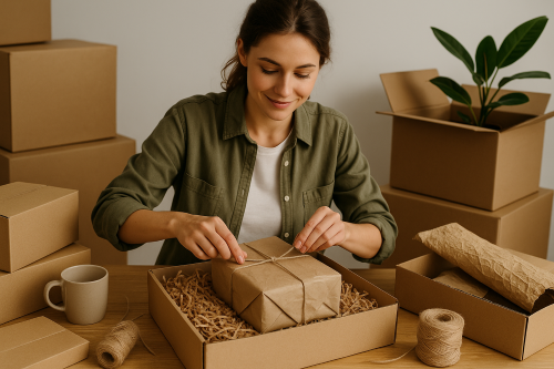 zeit sparen beim verpacken mit dem möbeltaxi münchen